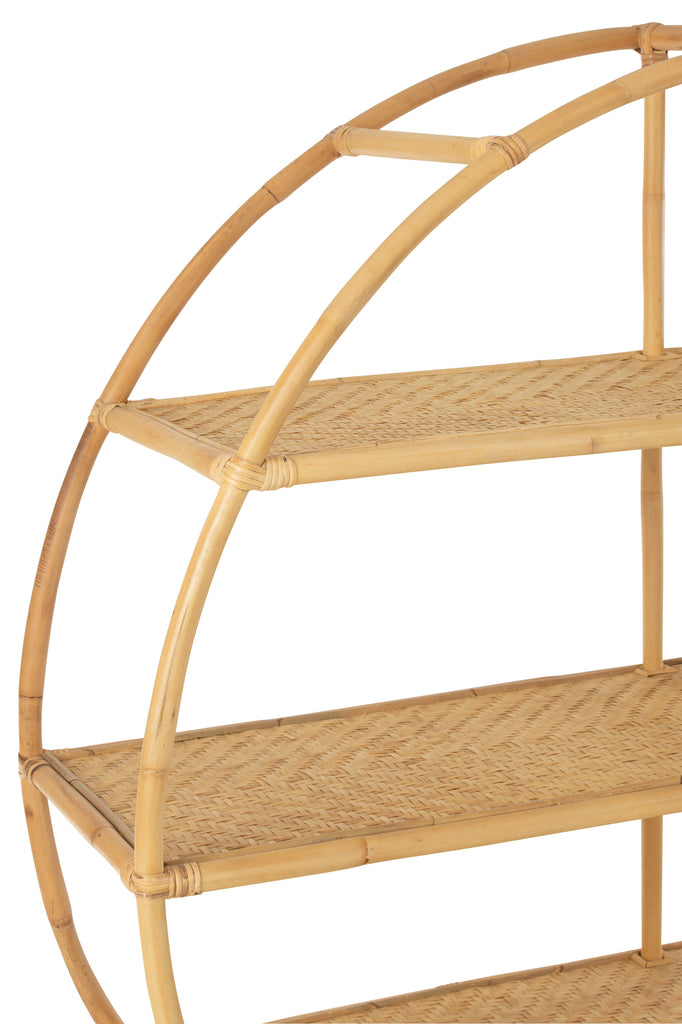 Standing Shelf Rattan Natural - Majorr