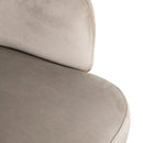 Stoel Amphara khaki velvet fire retardant (FR-Quartz 903 Khaki) - Majorr