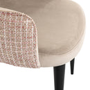 Stoel Giovanna trendy rose/quartz khaki (Be trendy 1673 rose) - Majorr