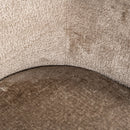 Stoel Ruby taupe chenille - Majorr