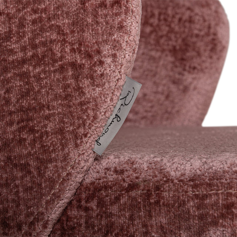 Stoel Savoy rose chenille - Majorr