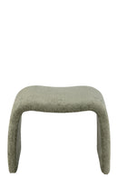 Stool N Shape Textile Mint Green - Majorr