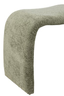 Stool N Shape Textile Mint Green - Majorr