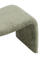 Stool N Shape Textile Mint Green - Majorr