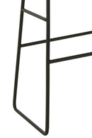 Stool Rectangular Recycle Teak Natural Large - Majorr