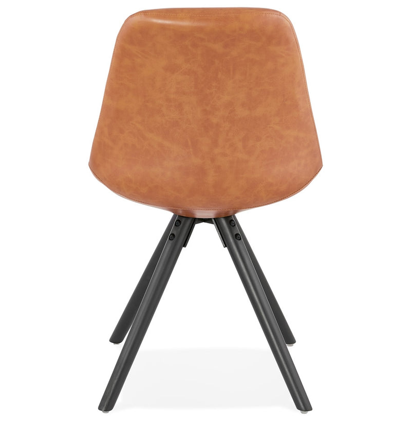 Design stoel 'STREET' bruin industriële stijl - Majorr