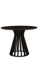 Table Connie Mango Wood Dark Brown - Majorr