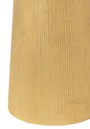 Table D'appoint Louane Aluminium Or - Majorr