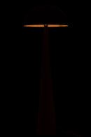 Table Lamp Mushroom Metal Matt Black - Majorr