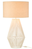 Table Lamp Striing Metal/Paper White - Majorr