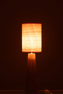 Table Lamp Umbrella Ailanthus Wood Natural Small - Majorr