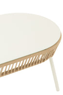 Table Poa Steel/Polyethylene White - Majorr