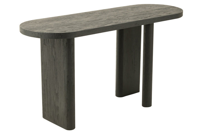 Table Teak Wood Black - Majorr