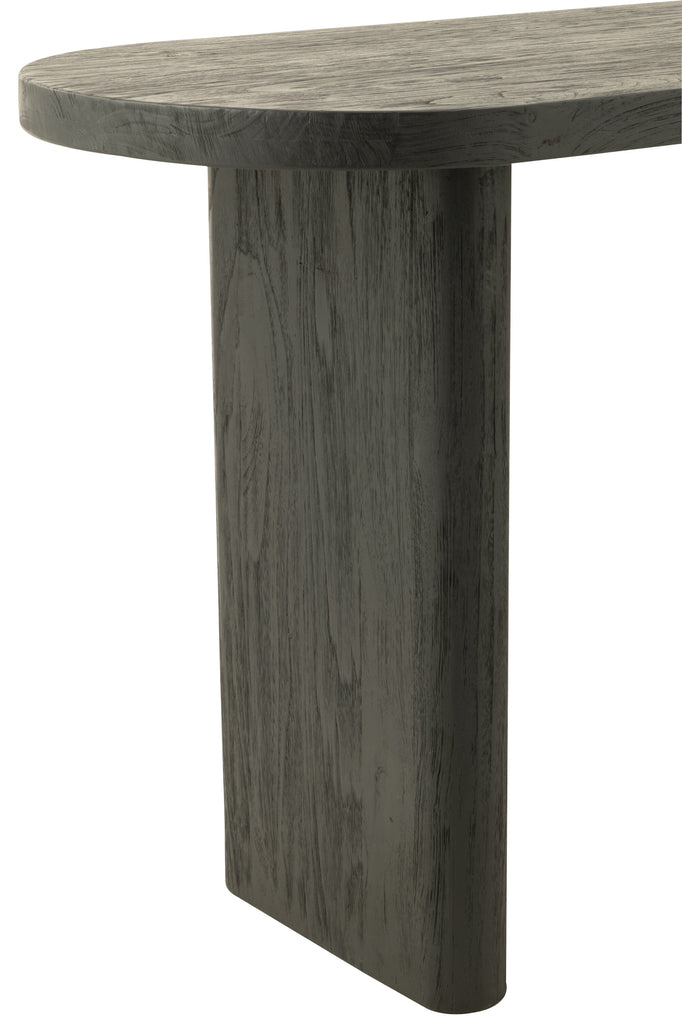 Table Teak Wood Black - Majorr