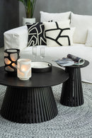 Table Vincent Mango Wood Black Small - Majorr