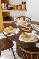 Table Vincent Mango Wood Brown Large - Majorr