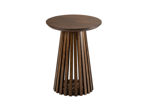 Table Vincent en bois de manguier marron petite