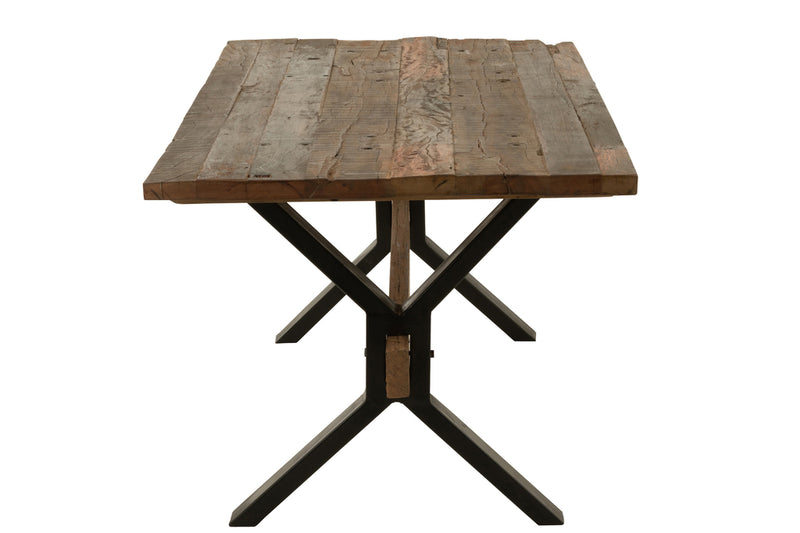 Table Vintage Wood Brown