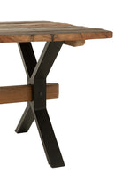 Table Vintage Wood Brown - Majorr
