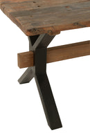 Table Vintage Wood Brown - Majorr