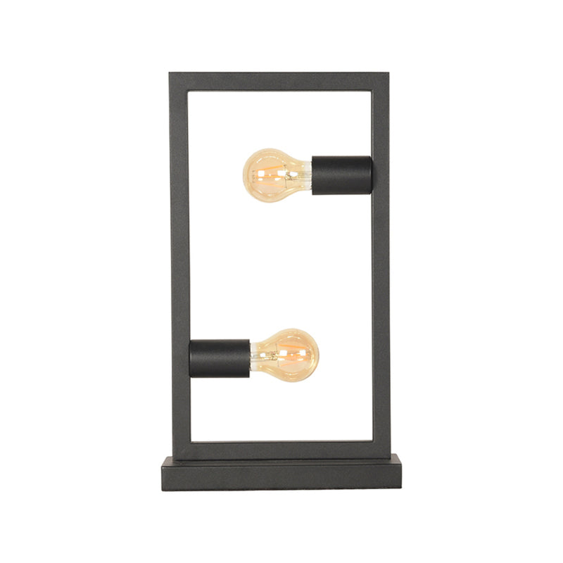 LABEL51 Tafellamp Quadrato - Zwart - Metaal - Majorr