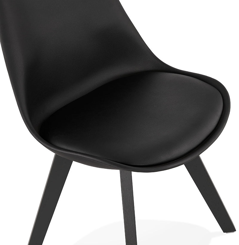 Designstoel 'TAPAS' zwart - Majorr