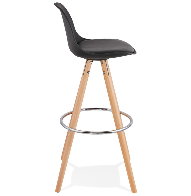 Design barkruk 'TATAMI' zwart - Majorr
