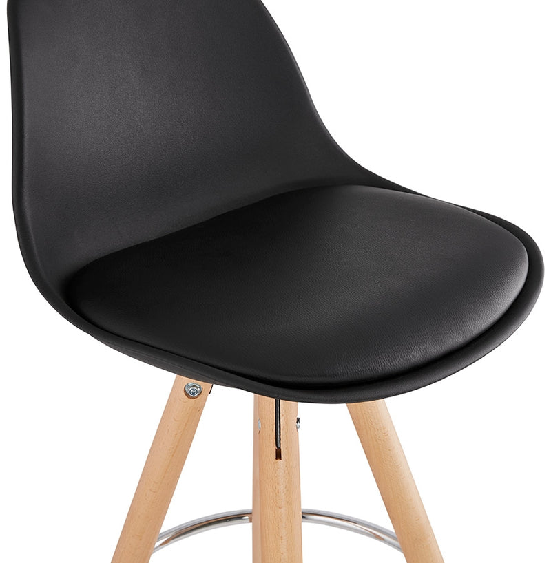 Halfhoge kruk 'TATAMI MINI' zwart - Majorr