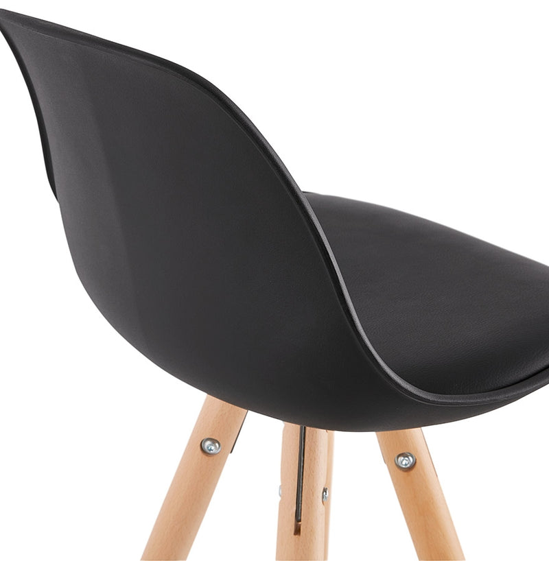 Halfhoge kruk 'TATAMI MINI' zwart - Majorr