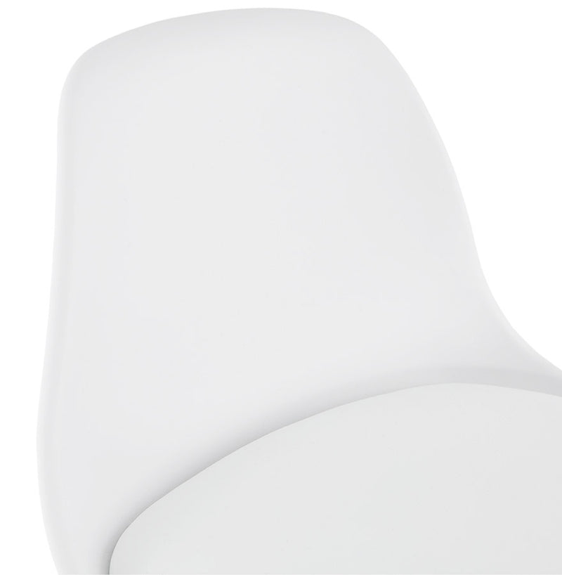 Halfhoge kruk 'TATAMI MINI' wit - Majorr