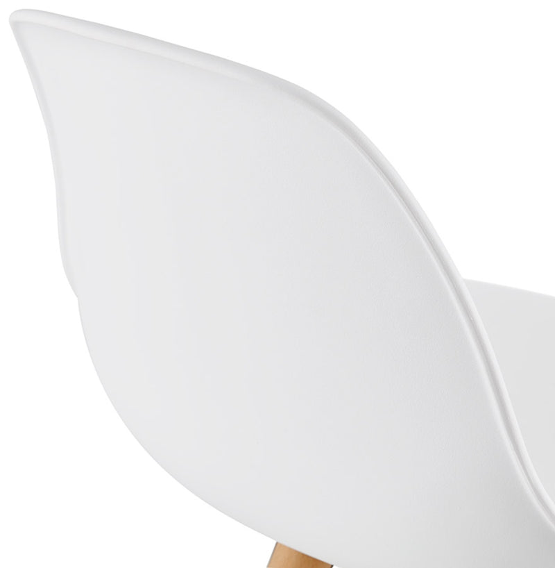 Halfhoge kruk 'TATAMI MINI' wit - Majorr