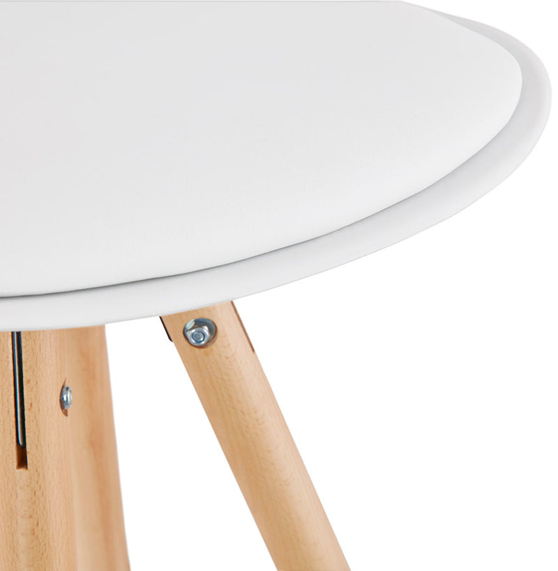 Design barkruk 'TATAMI' wit - Majorr