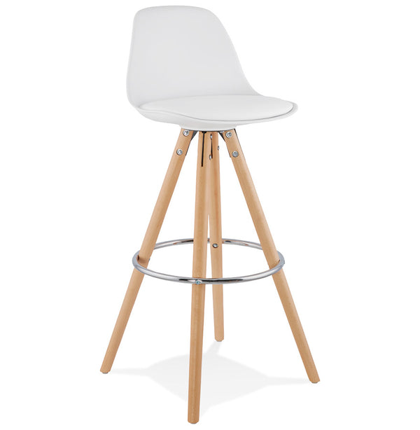 Design barkruk 'TATAMI' wit - Majorr