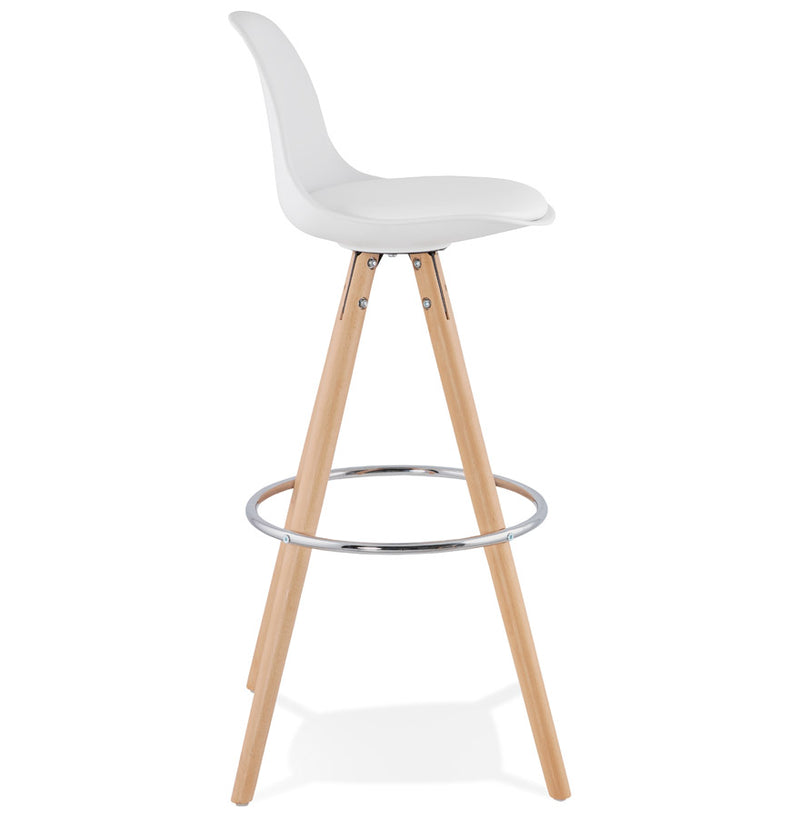 Design barkruk 'TATAMI' wit - Majorr