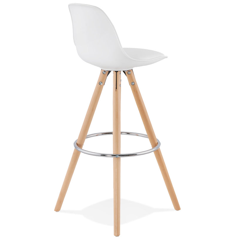 Design barkruk 'TATAMI' wit - Majorr