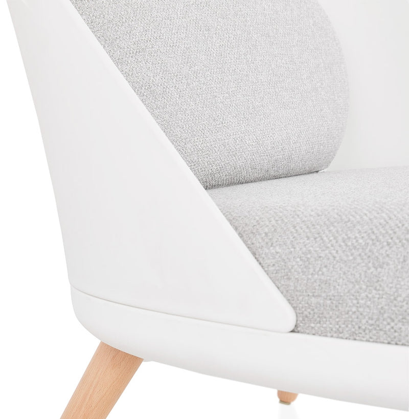 Design loungefauteuil 'TICOS' in Scandinavische stijl - Majorr