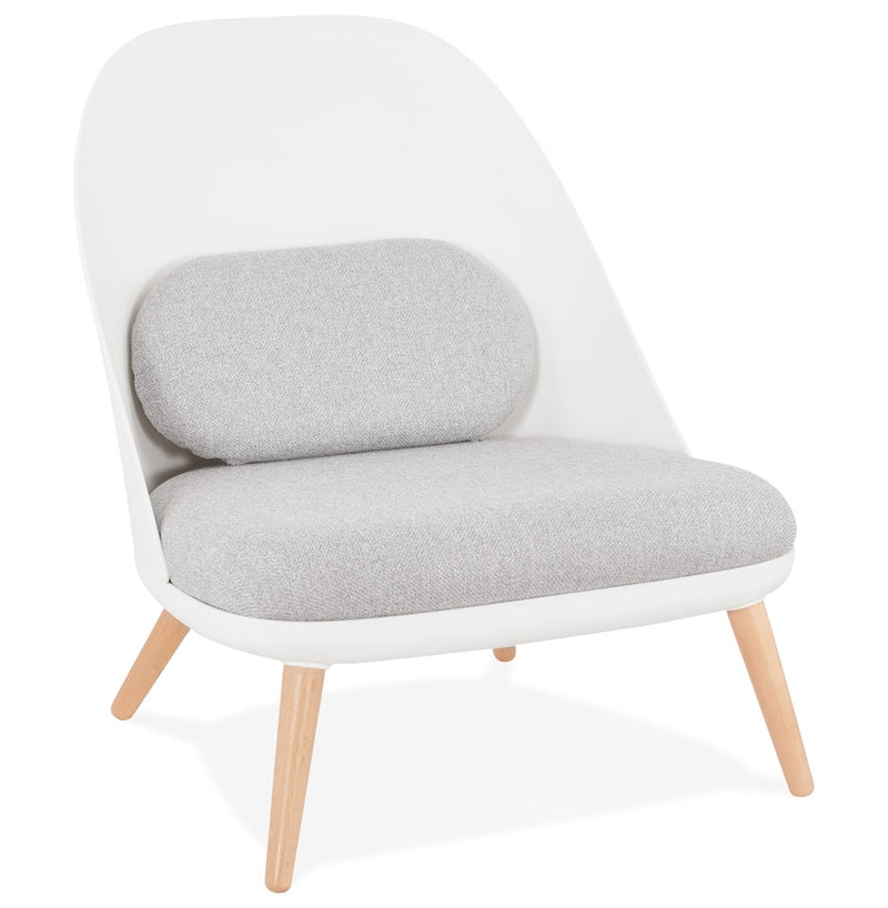 Design loungefauteuil 'TICOS' in Scandinavische stijl - Majorr