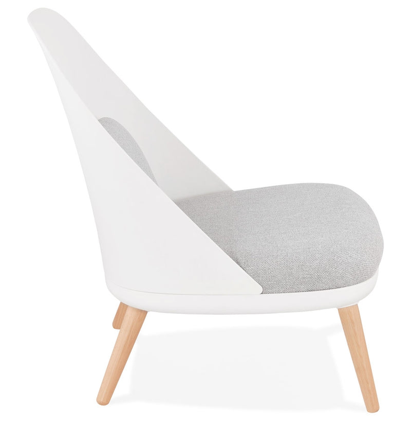 Design loungefauteuil 'TICOS' in Scandinavische stijl - Majorr
