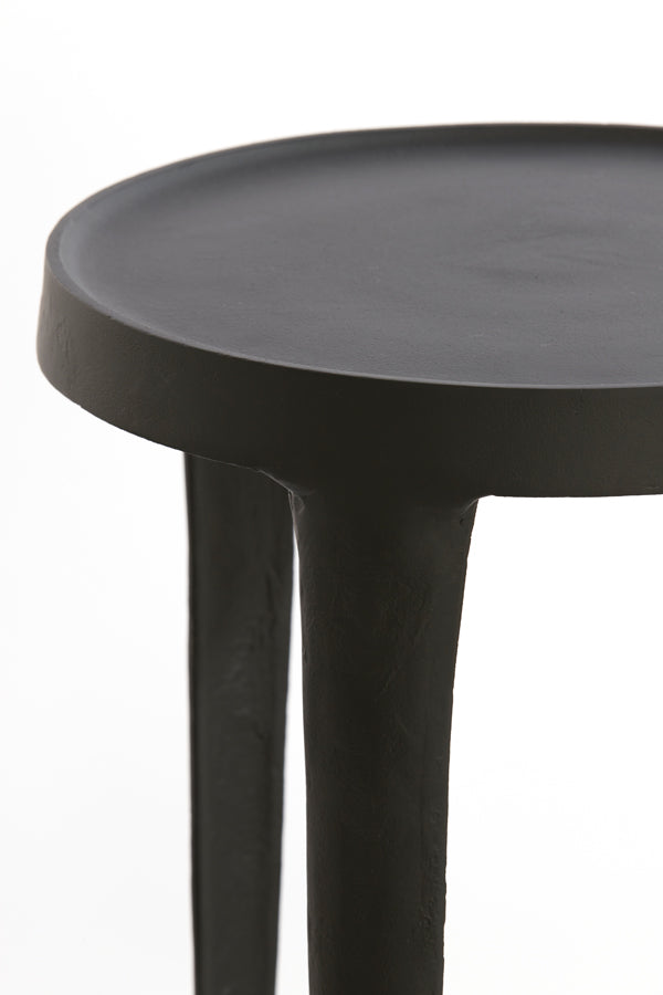 Zuil Tobias - Zwart - Ø35+Ø30cm - Majorr
