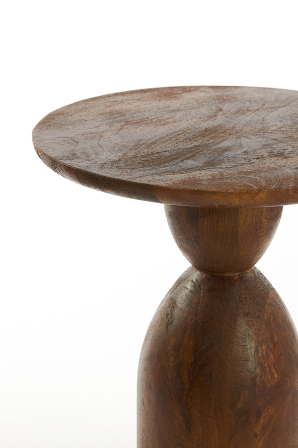 Side table 40x50 cm TORIR mango wood brown - Majorr