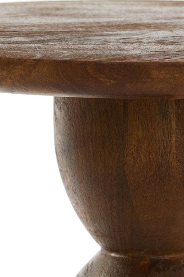 Side table 40x50 cm TORIR mango wood brown - Majorr