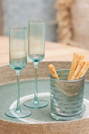 Tray Round+Circles Seagrass Green/Natural - Majorr