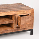 LABEL51 Tv-meubel Ghent - Rough - Mangohout - 120 cm - Majorr