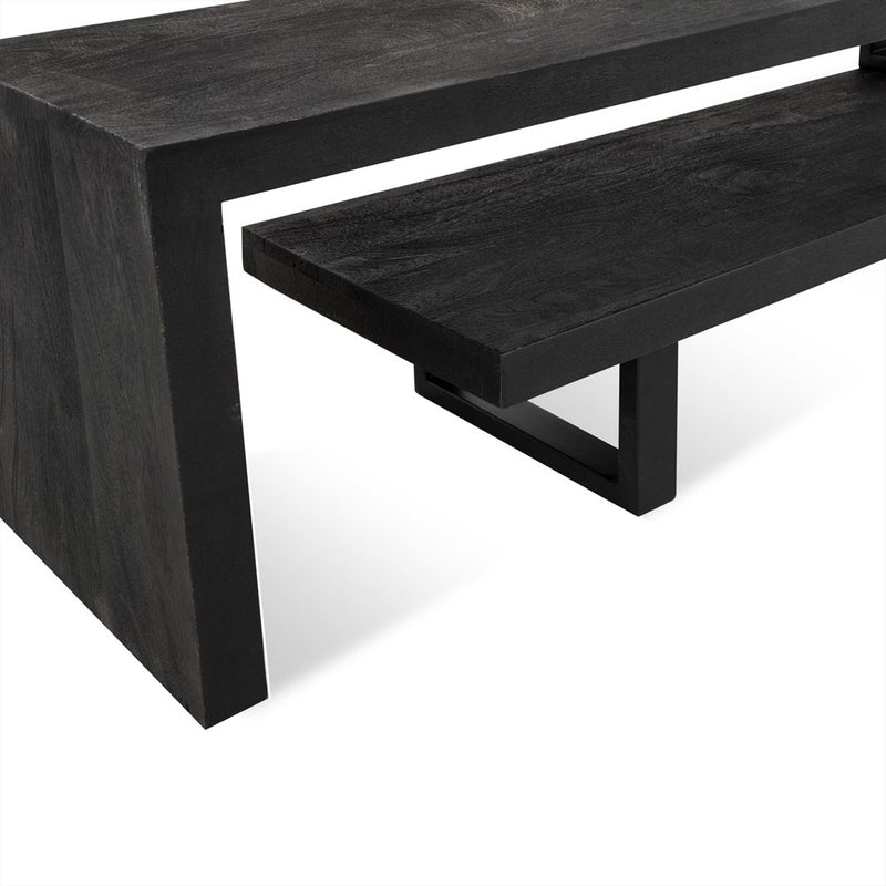 Tv-Meubel Kelly Zwart 140 - Majorr