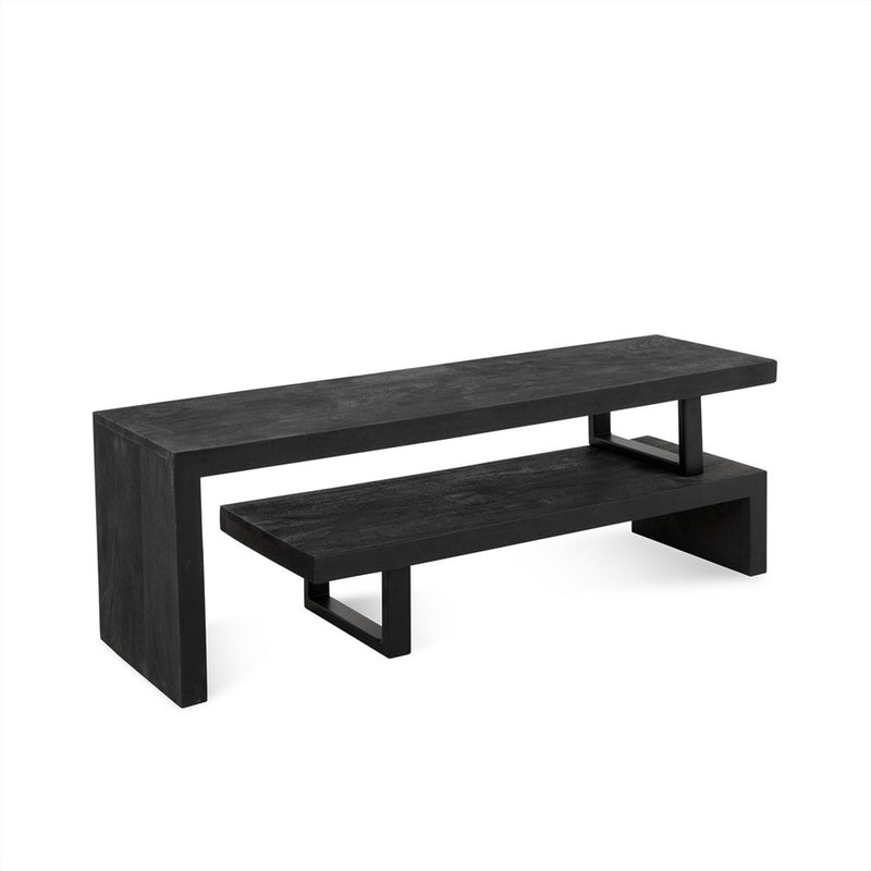 Tv-Meubel Kelly Zwart 140 - Majorr