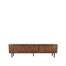 LABEL51 Tv-meubel Rio - Espresso - Mangohout - 220 cm - Majorr