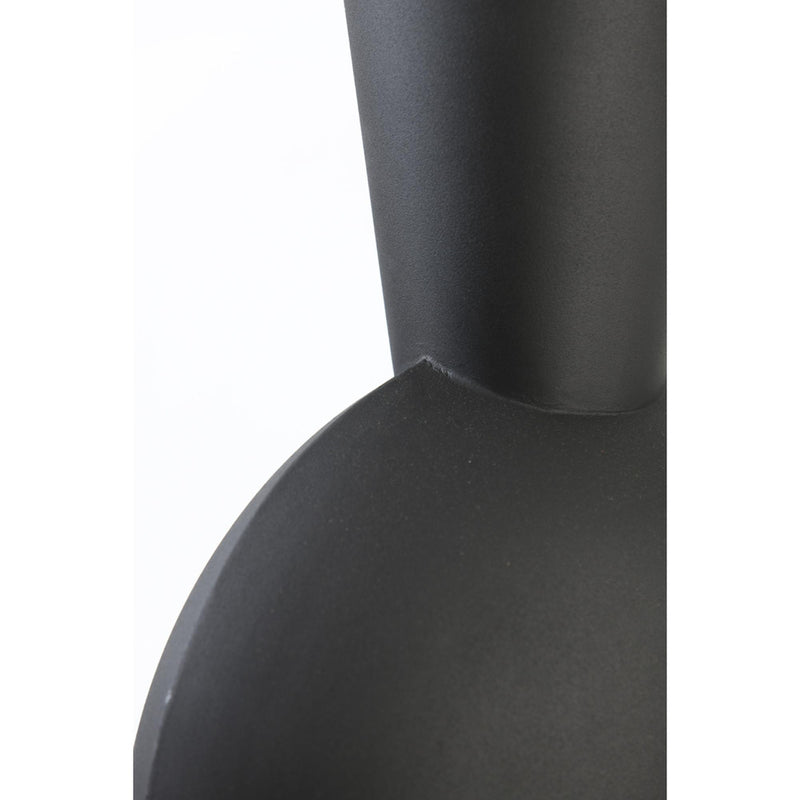 Vaas Kavandu - Zwart - 47x26x100cm - Majorr