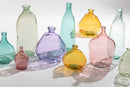 Vase Bottle Glass Aqua Large - Majorr