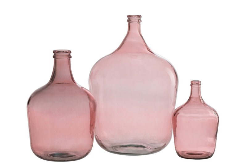 Vase Bottle Glass Terra Large