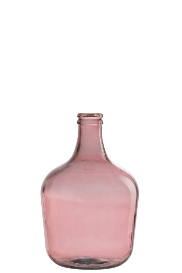 Vase Bottle Glass Terra Medium